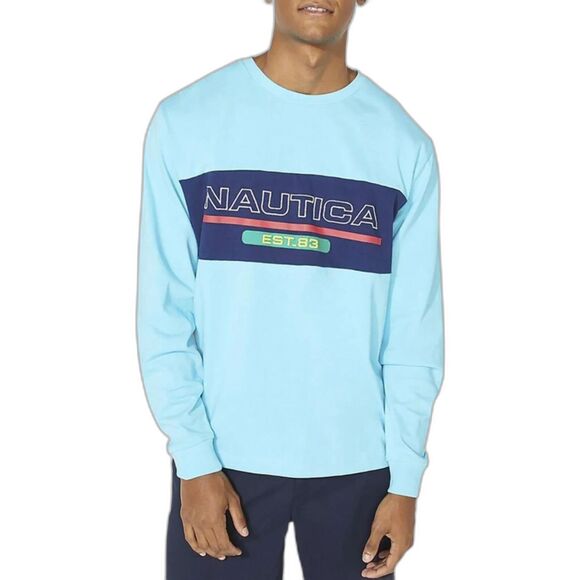Nautica Other - Nautica Mens Auqa Long Sleeve Short